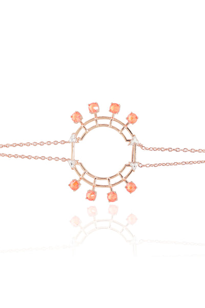esme Colored Popsicles Bracelet orange fashion imitation jewellery indian designer wear online shopping melange singapore