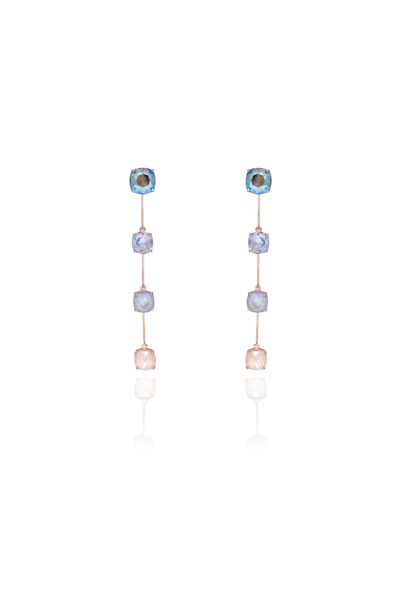 esme Water Bubbles Earrings shades of blue fashion imitation jewellery indian designer wear online shopping melange singapore