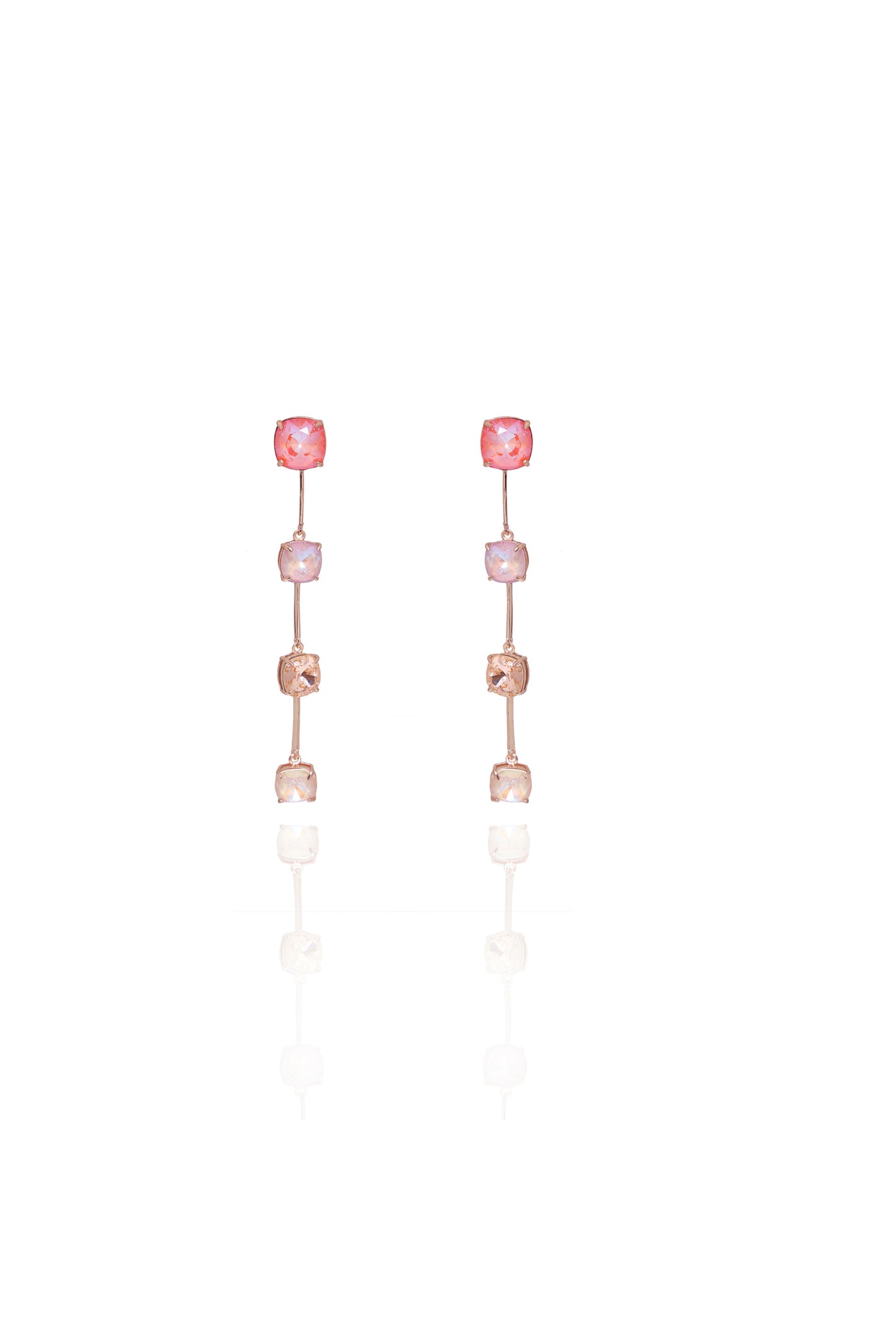 esme Water Bubbles Earrings shades of pink fashion imitation jewellery indian designer wear online shopping melange singapore