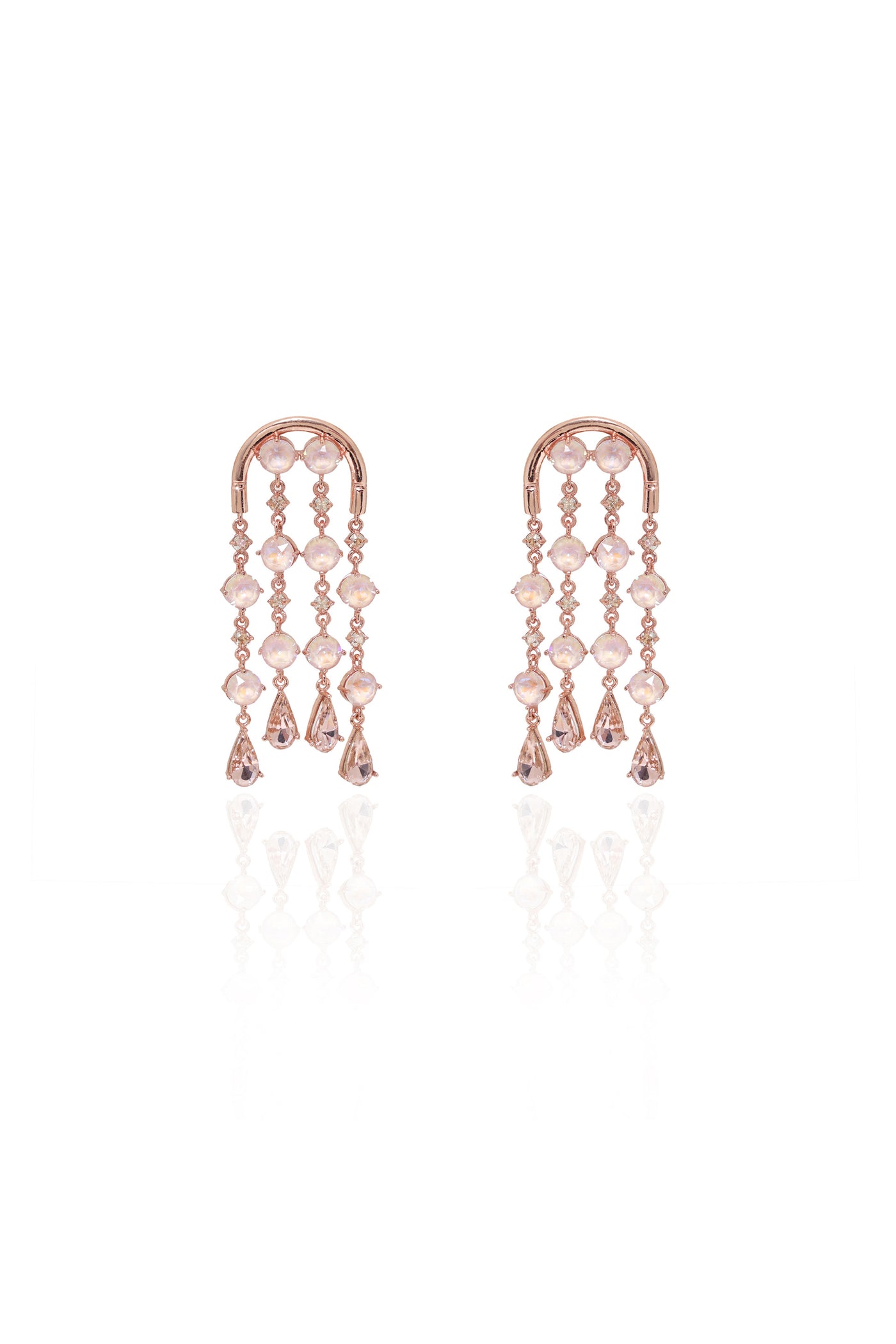 esme Watermelon Sugar Earrings soft lilac fashion imitation jewellery indian designer wear online shopping melange singapore