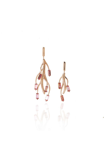 esme ciara earrings pink fashion jewellery indian designer wear online shopping melange singapore
