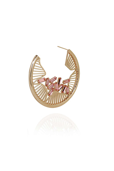 esme lynn earrings pink fashion jewellery indian designer wear online shopping melange singapore