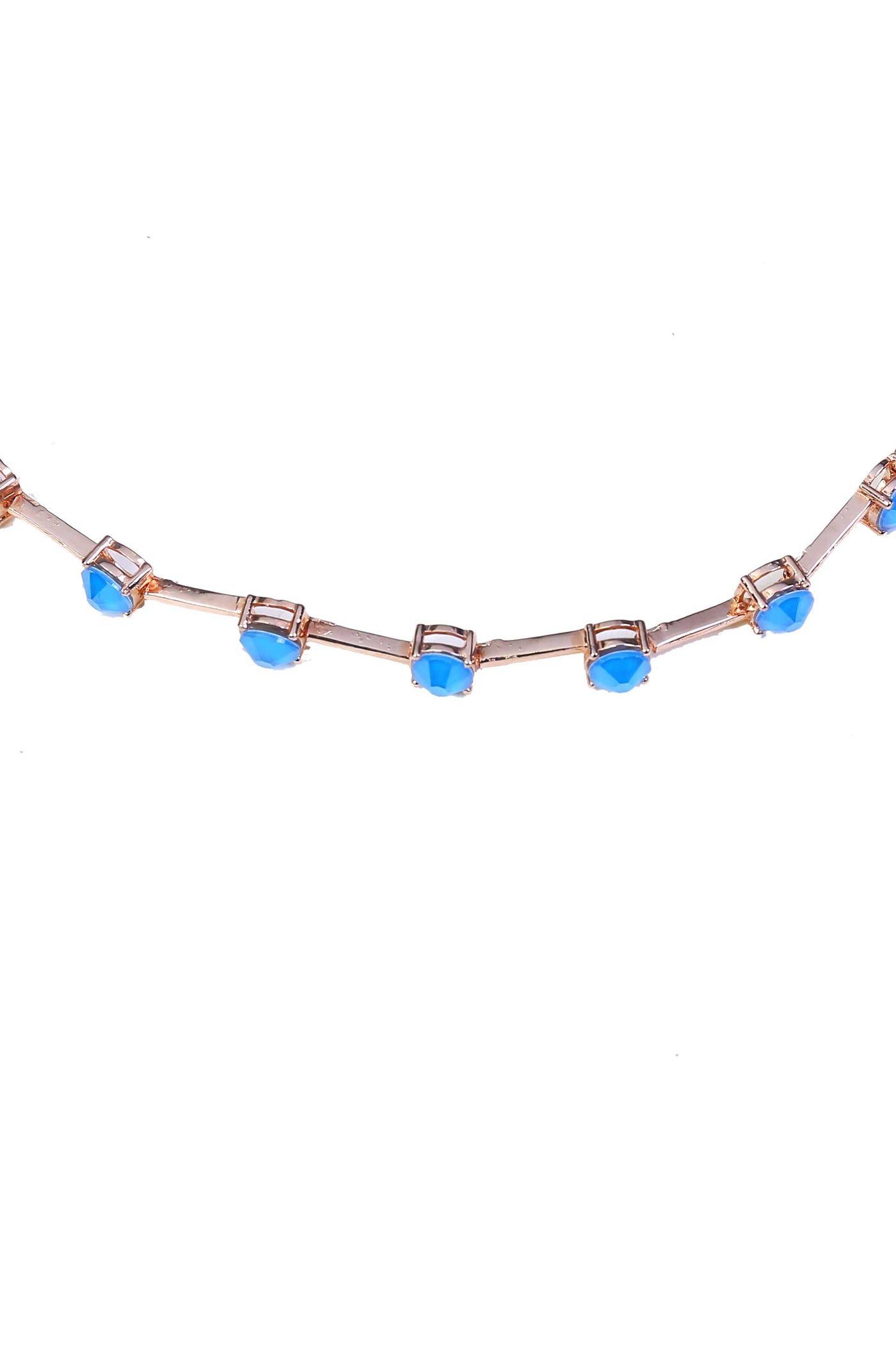 esme maris big choker blue fashion jewellery indian designer wear online shopping melange singapore