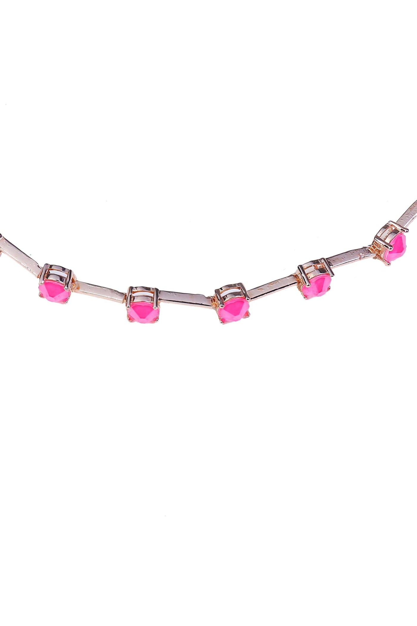 esme maris big choker pink fashion jewellery indian designer wear online shopping melange singapore
