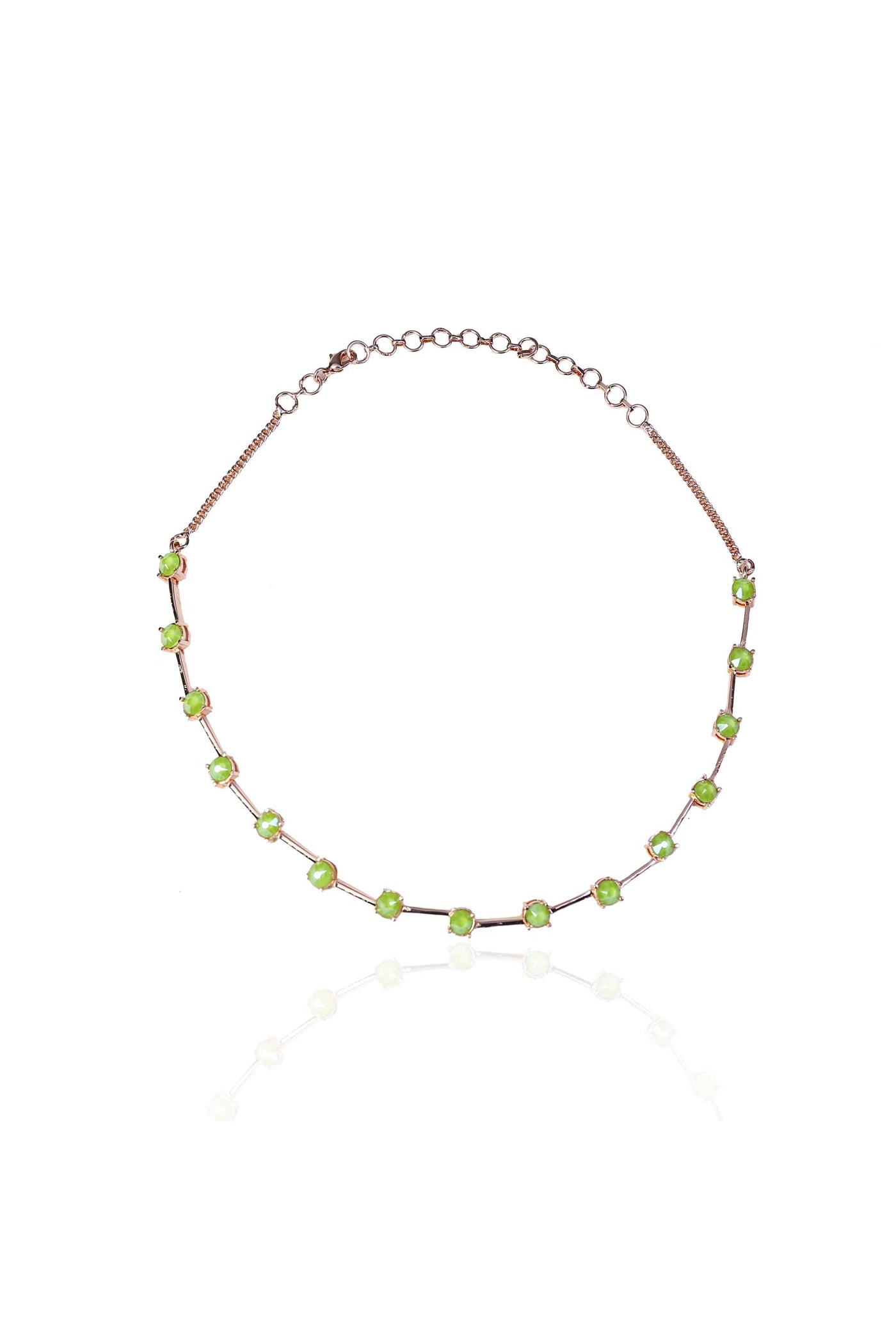 esme tahoe choker green fashion jewellery indian designer wear online shopping melange singapore