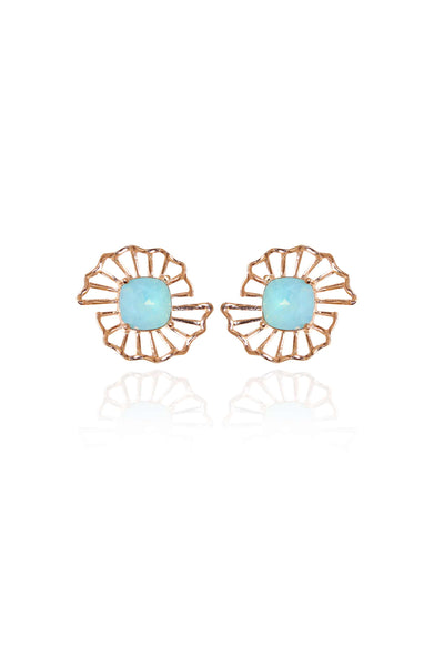 esme barong earrings sea green fashion jewellery indian designer wear online shopping melange singapore