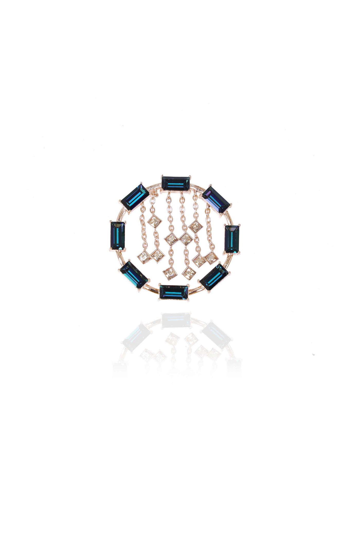 esme fandango earrings blue and purple fashion jewellery indian designer wear online shopping melange singapore