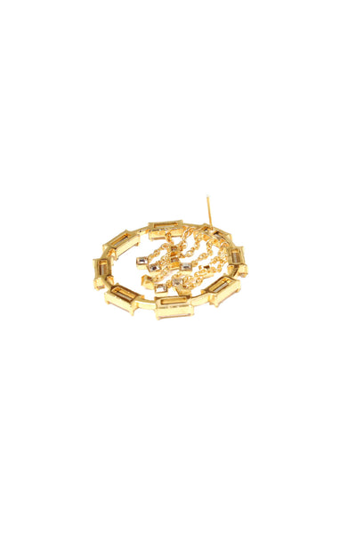 esme fandango earrings gold fashion jewellery indian designer wear online shopping melange singapore