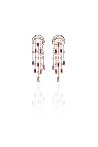 esme rumba earrings pink fashion jewellery indian designer wear online shopping melange singapore
