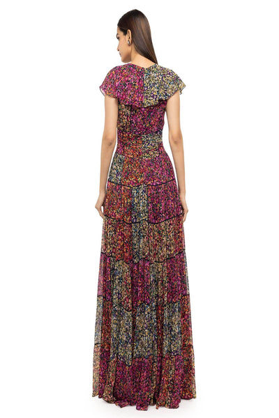 Gaya Carnation Dress Multi-color western indian designer wear online shopping melange singapore