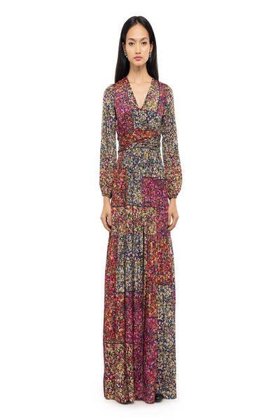 Gaya Celosia Dress Multi-color western indian designer wear online shopping melange singapore