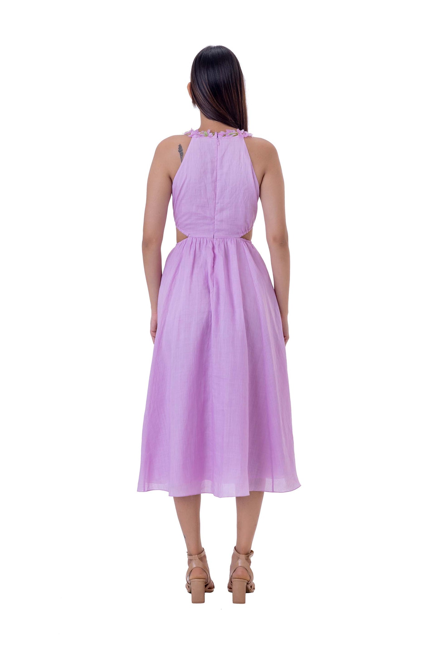 Gaya Hayden Dress purple western indian designer wear online shopping melange singapore