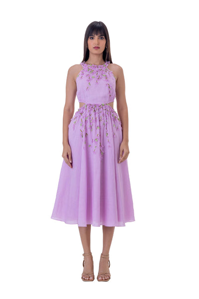 Gaya Hayden Dress purple western indian designer wear online shopping melange singapore