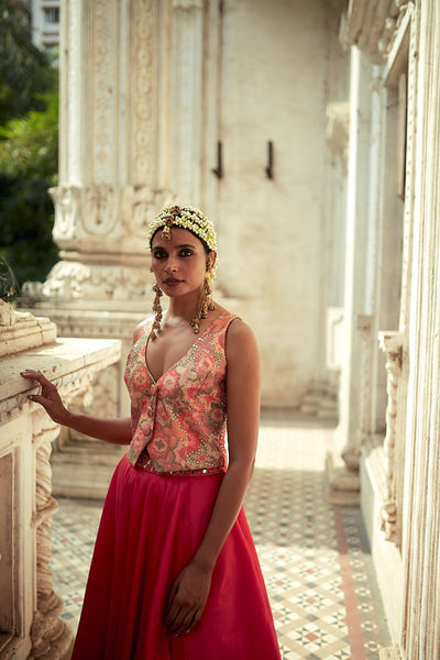 Gopi Mahi Skirt Set festive indian designer womenswear fashion online shopping melange singapore