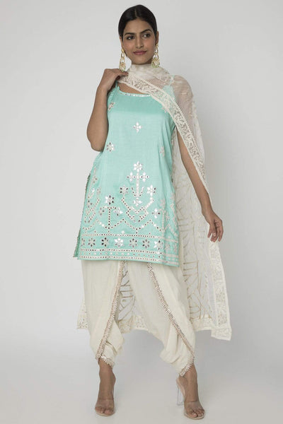 Raas Strappy Set Turquoise