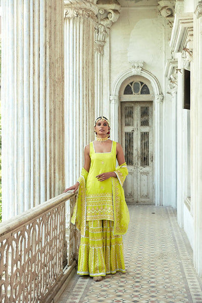 Gopi Vaid Ritoo Sharara festive indian designer womenswear fashion online shopping melange singapore