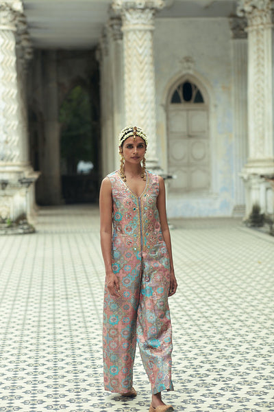 Gopi Vaid Seher Jumpsuit festive indian designer womenswear fashion online shopping melange singapore