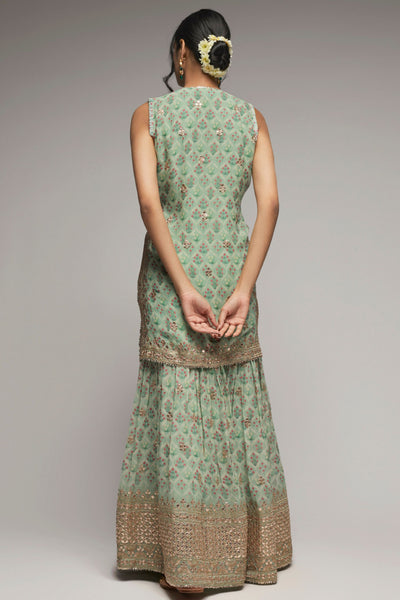 Gopi Vaid Nusrat selvless sharara set indian designer womenswear fashion online shopping melange singapore