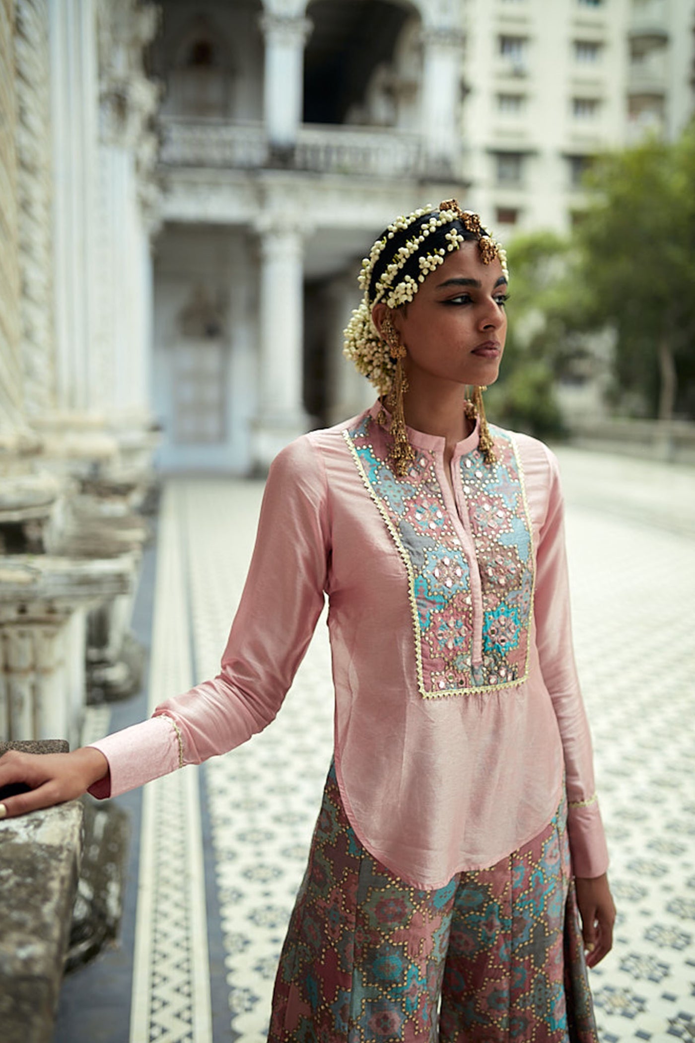Gopi Vaid Zeel Pant Set festive indian designer womenswear fashion online shopping melange singapore