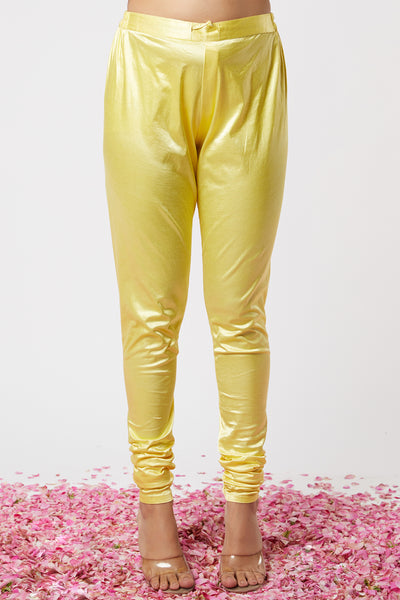 Gopi vaid Noor Mughal AG Set Yellow festive indian designer wear online shopping melange singapore