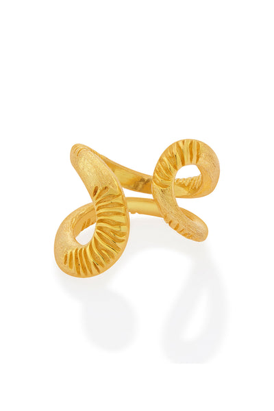 Isharya Nagini Textured Ring indian designer fashion jewellery online shopping melange singapore