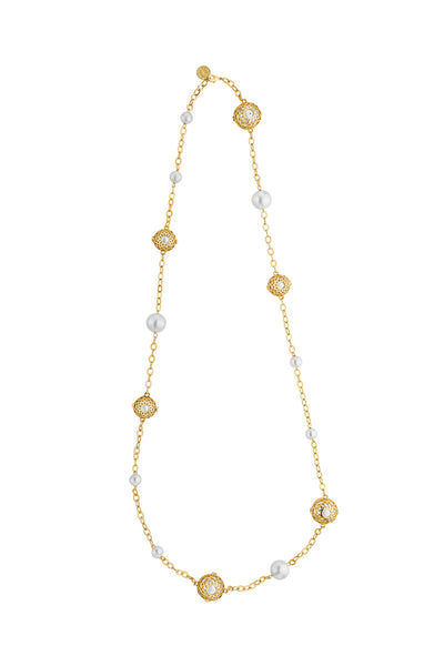 isharya Amara Long Chain Necklace fashion jewellery online shopping melange singapore indian designer wear