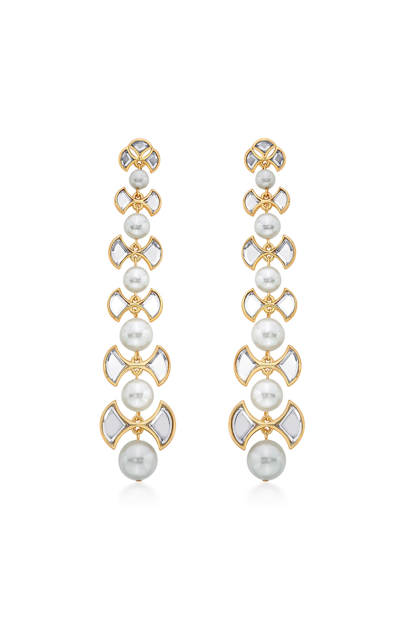 isharya Amara Minaret Earrings fashion jewellery online shopping melange singapore indian designer wear