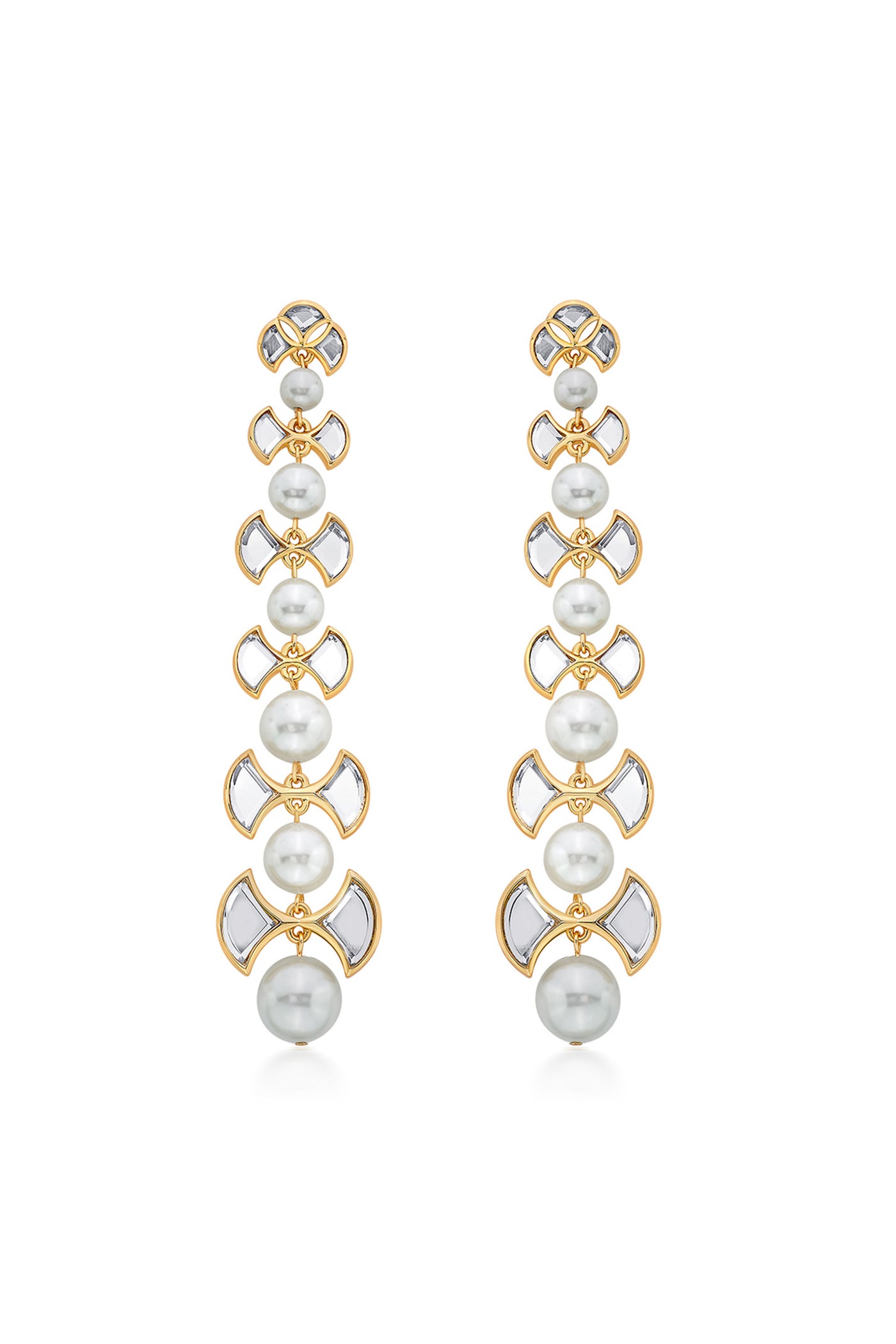 isharya Amara Minaret Earrings fashion jewellery online shopping melange singapore indian designer wear