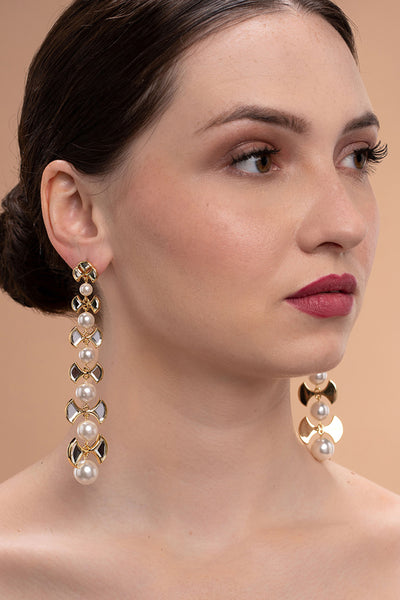 isharya Amara Minaret Earrings fashion jewellery online shopping melange singapore indian designer wear