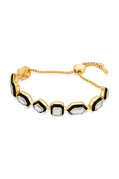 Isharya Amina Mirror Chain Bracelet fashion jewellery indian designer fashion online shopping melange singapore