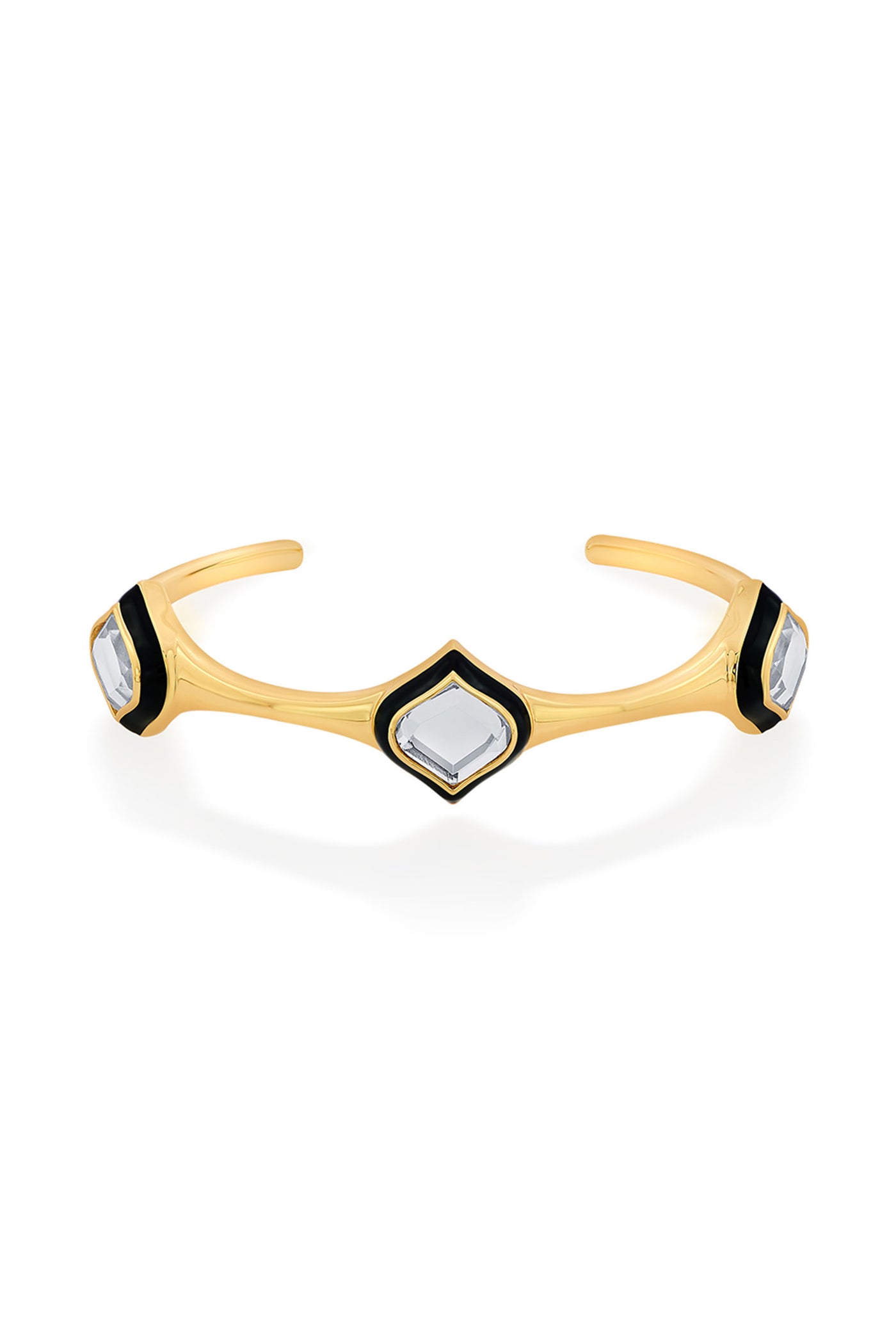 Isharya Amina Mirror Cuff fashion jewellery indian designer fashion online shopping melange singapore