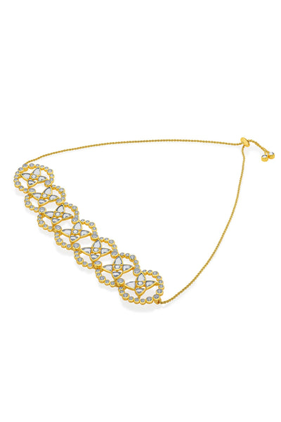 Isharya Jugni Dazzling Mirror Choker gold fashion jewellery online shopping melange singapore indian designer wear