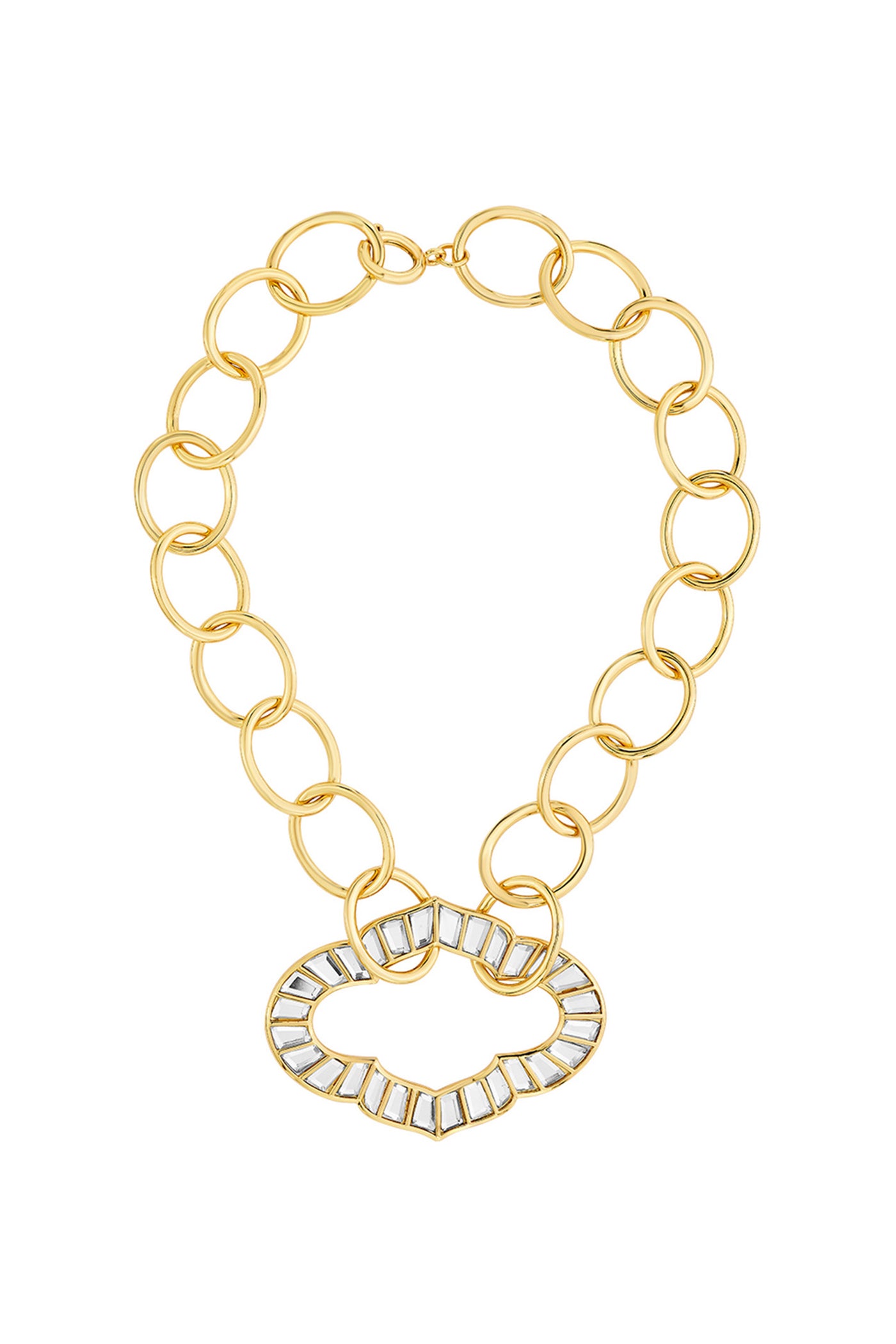 isharya Maltilda Statement Chain Necklace fashion jewellery online shopping melange singapore indian designer wear