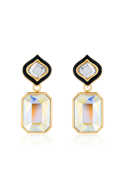 Isharya Meher Mirror Crystal Earrings fashion jewellery indian designer fashion online shopping melange singapore