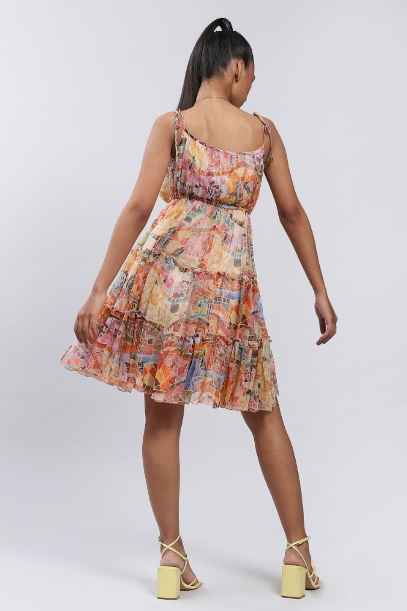 Label Ritu Kumar Margaux Short Dress Indian designer wear online shopping melange singapore