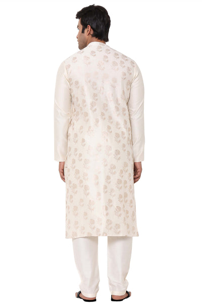 Masaba Ivory Marigold Layered Kurta festive indian designer wear online shopping melange singapore