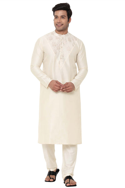 Masaba menswear Ivory Star Flower Kurta festive indian designer wear online shopping melange singapore