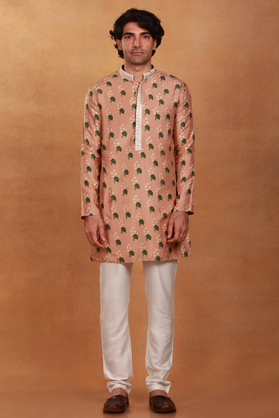 Masaba menswear Oatmeal Cotton Candy Kurta online shopping melange singapore festive indian designer wear