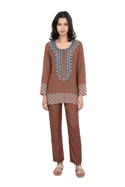 Monisha Jaising Kolkata Set red online shopping melange singapore indian designer wear