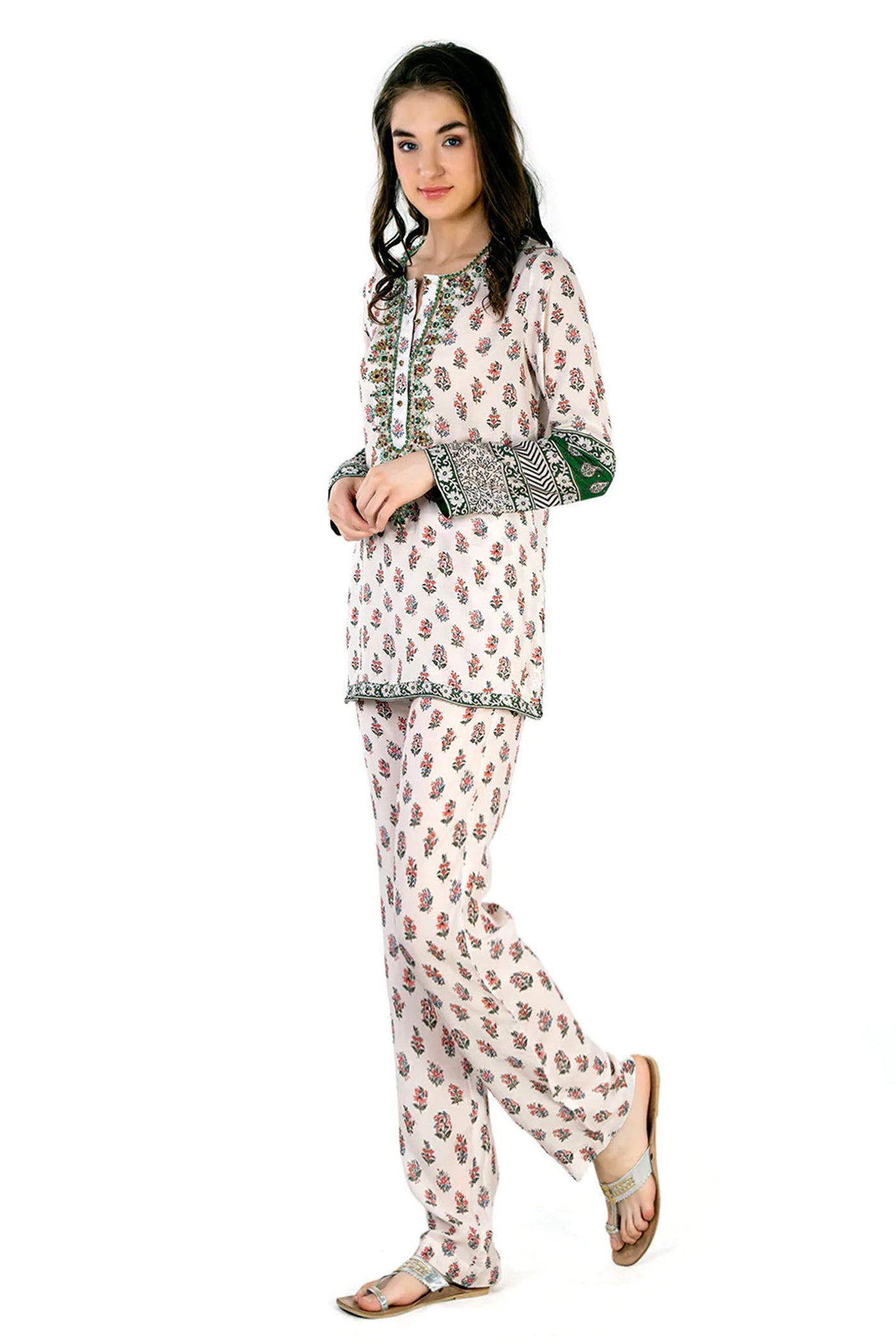 Monisha Jaising Jaipur Set ivory online shopping melange singapore indian designer wear