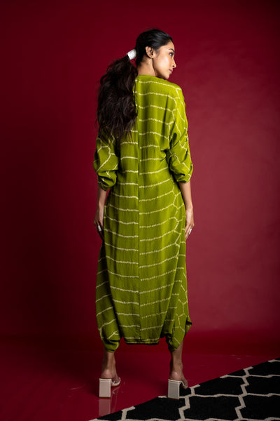 Nupur Kanoi Kaftan KK Jumpsuit Pista Green Online Shopping Melange Singapore Indian Designer Wear