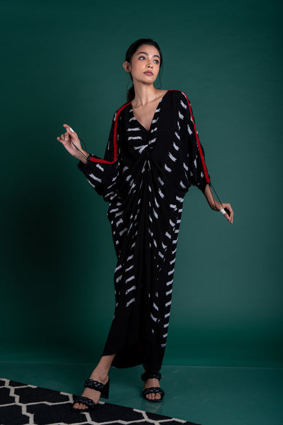 Nupur Kanoi Rekha Dress Black Online Shopping Melange Singapore Indian Designer Wear