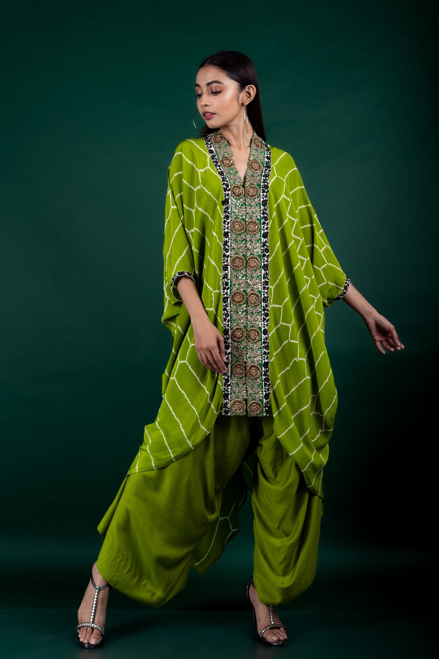 Nupur Kanoi Tail-coat With Pants Set pista festive fusion indian designer wear online shopping melange singapore