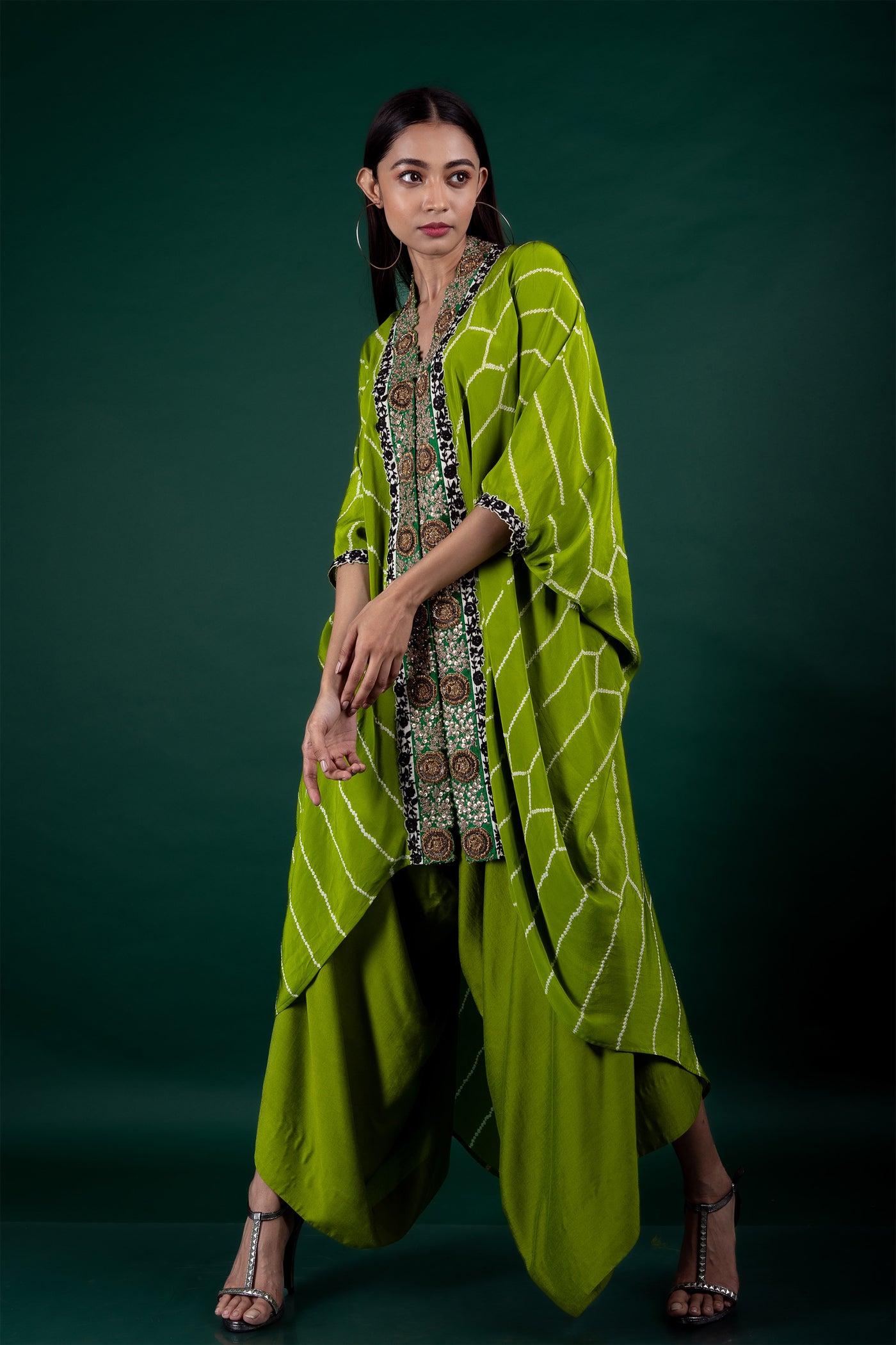 Nupur Kanoi Tail-coat With Pants Set pista festive fusion indian designer wear online shopping melange singapore