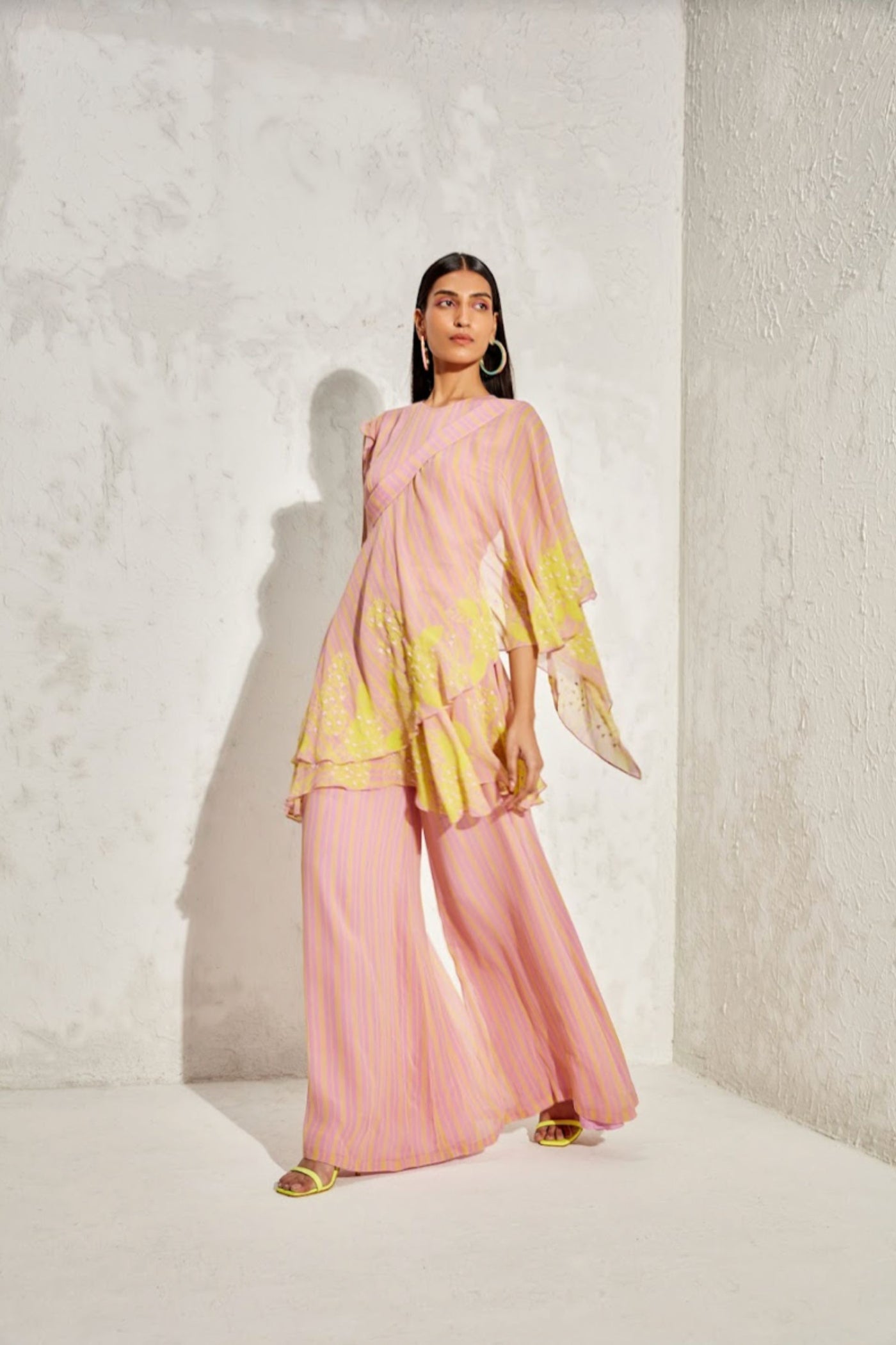 Namrata Joshipura Acadia Cape Jumpsuit indian designer online shopping melange singapore