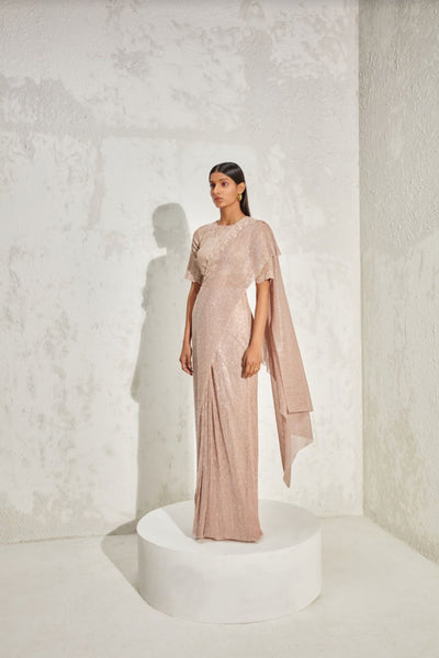 Namrata Joshipura Belladonna Shimmer Set Indian designer online shopping melange singapore