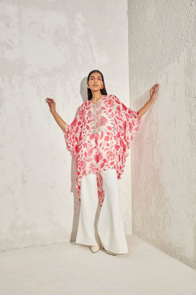 Namrata Joshipura Eden Frill Sleeve Tunic Indian designer online shopping melange singapore