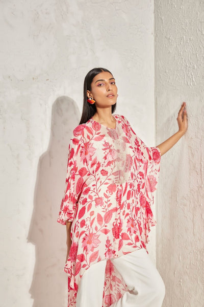 Namrata Joshipura Eden Frill Sleeve Tunic Indian designer online shopping melange singapore