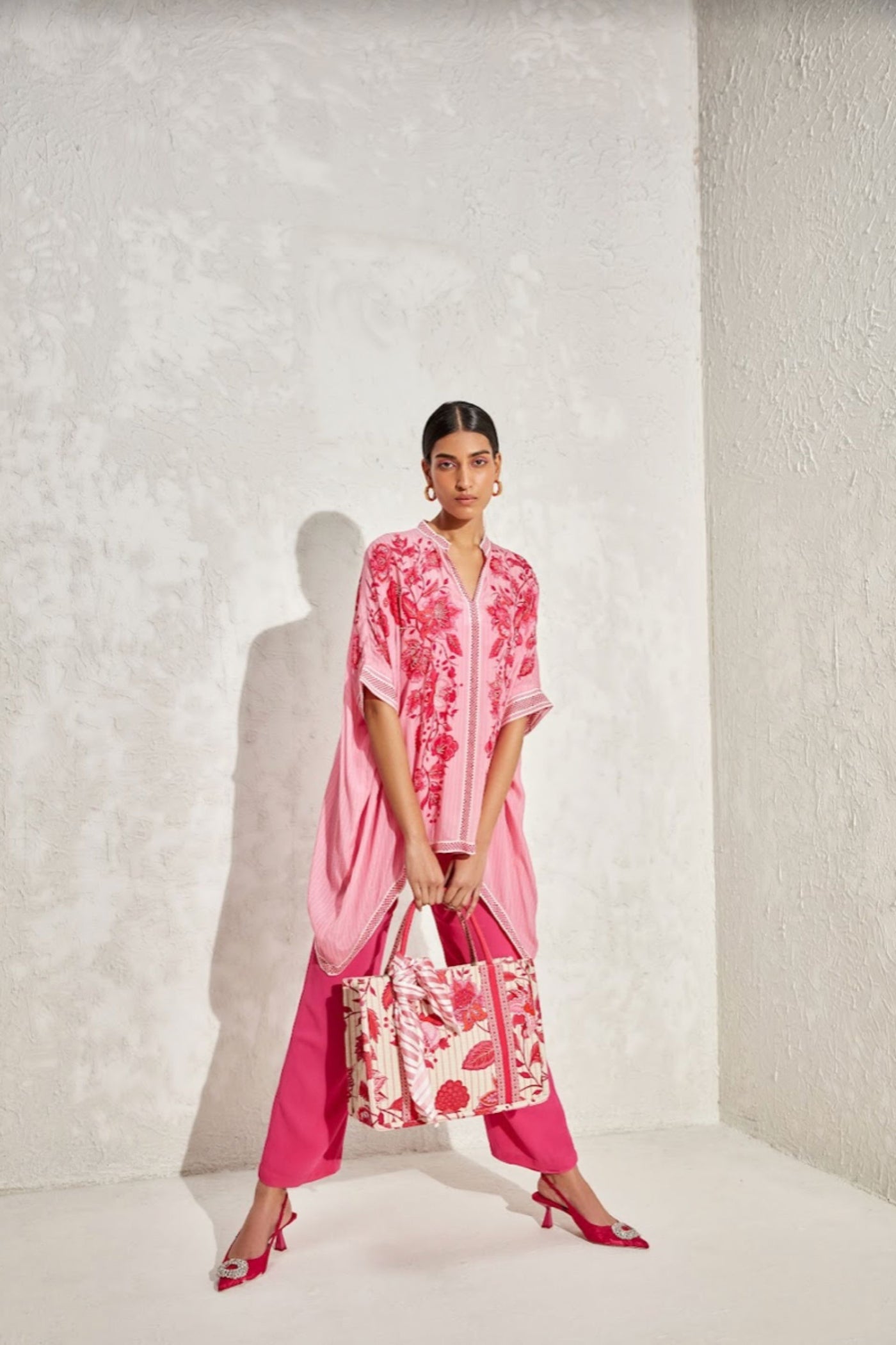 Namrata Joshipura Eden Handkerchief Hem Tunic indian designer online shopping melange singapore