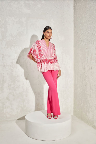 Namrata Joshipura Eden Waist Tie Top indian designer online shopping melange singapore
